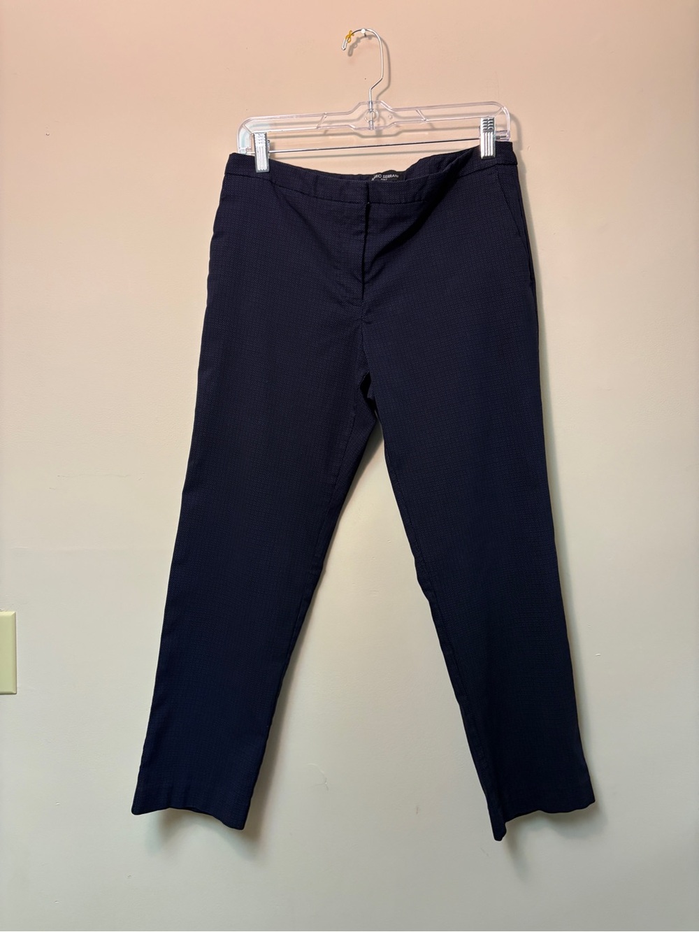 Mario Serrani Men's Dark Navy Dress Pants